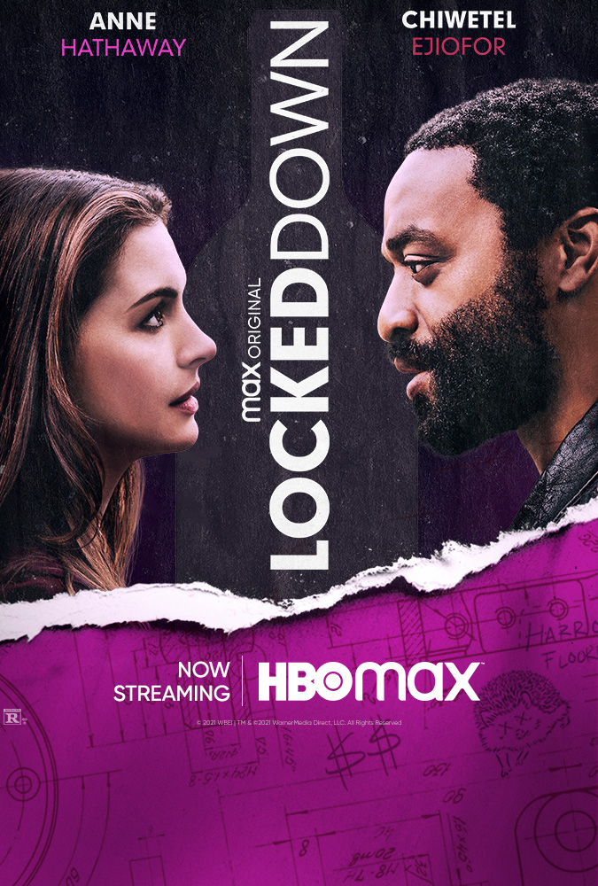 Anne Hathaway and Chiwetel Ejiofor in Locked Down (2021)