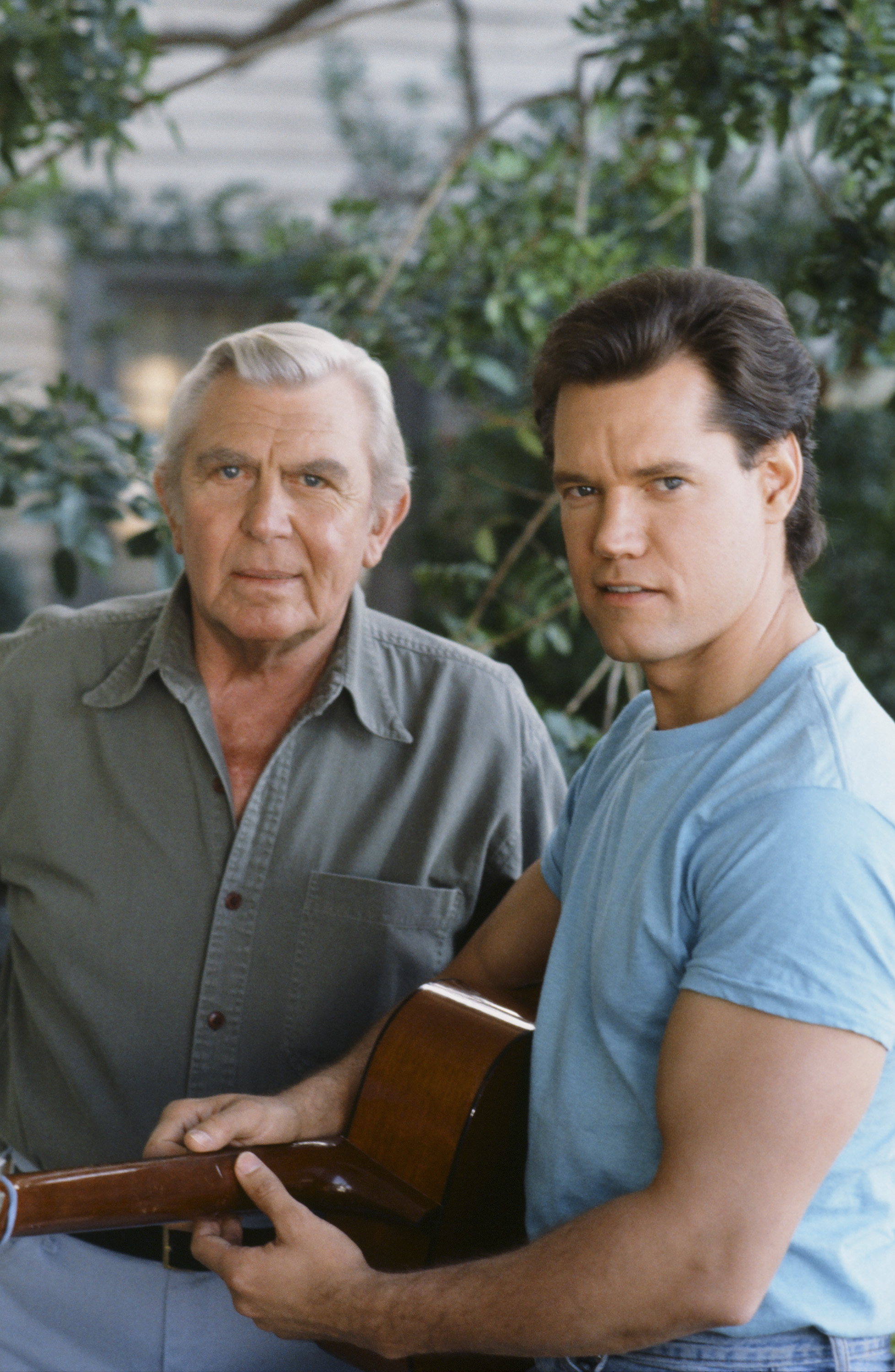 Andy Griffith and Randy Travis in Matlock (1986)