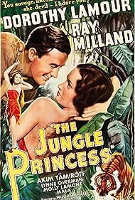 Ray Milland and Dorothy Lamour in The Jungle Princess (1936)