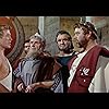 Robert Douglas, Niall MacGinnis, Guido Notari, Jacques Sernas, and Torin Thatcher in Helen of Troy (1956)