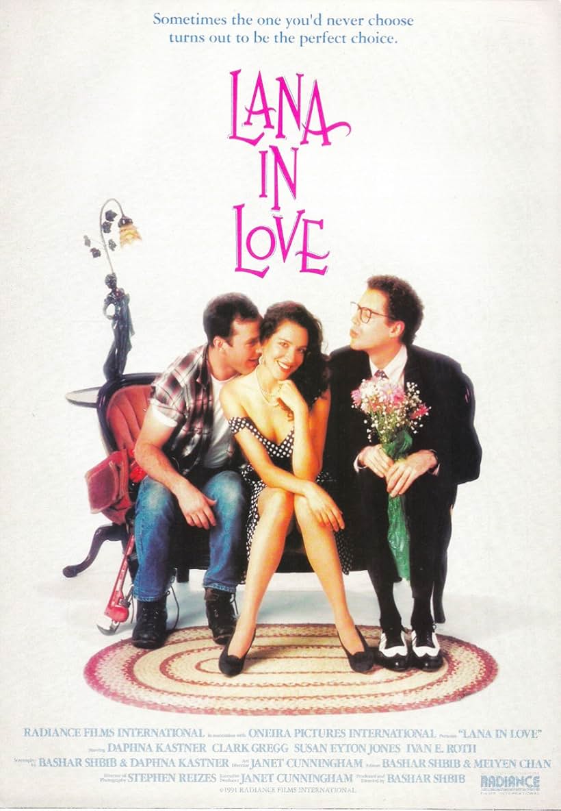 Clark Gregg, Daphna Kastner, and Ivan E. Roth in Lana in Love (1991)