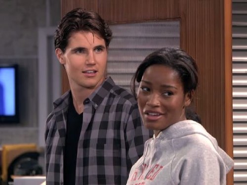 Keke Palmer and Robbie Amell in True Jackson, VP (2008)