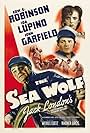 Edward G. Robinson, John Garfield, and Ida Lupino in Der Seewolf (1941)