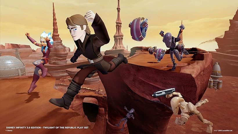 Ashley Eckstein and Matt Lanter in Disney Infinity 3.0 (2015)