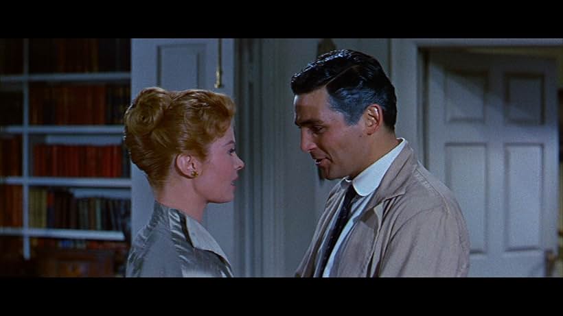 David Hedison and Patricia Owens in A Mosca da Cabeça Branca (1958)