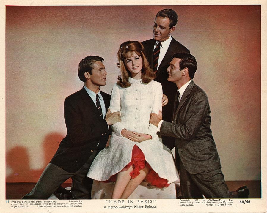 Ann-Margret, Richard Crenna, Chad Everett, and Louis Jourdan in Feita em Paris (1966)