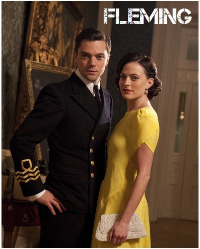 Dominic Cooper and Lara Pulver in Mein Name ist Fleming. Ian Fleming (2014)