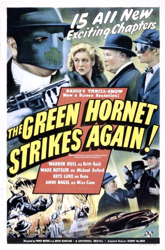 Wade Boteler, Warren Hull, Keye Luke, and Anne Nagel in The Green Hornet Strikes Again! (1940)