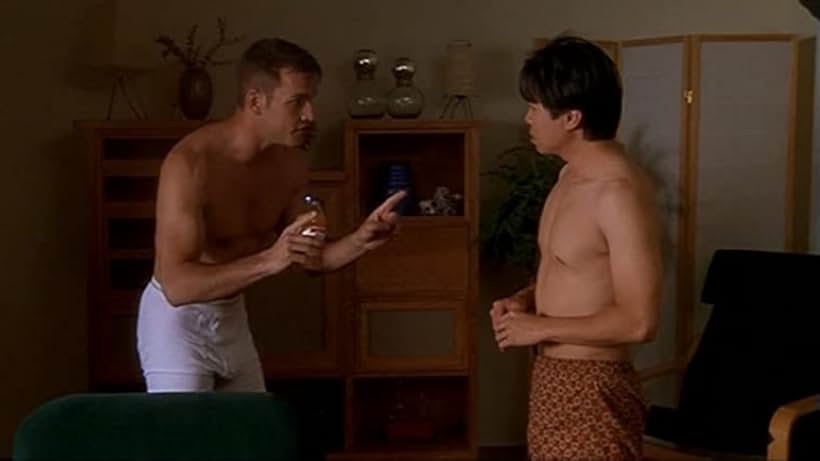 Tyler Christopher and Chi Muoi Lo in "Catfish In Black Bean Sauce"