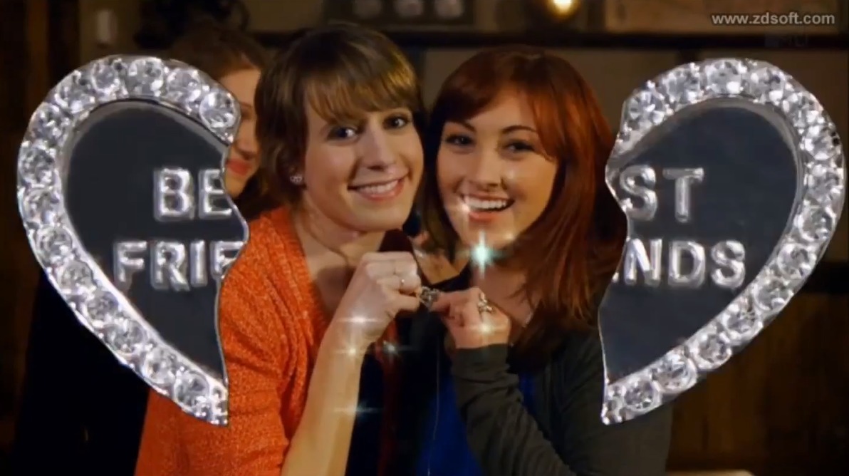 Still of Denise Reed and Laura Willcox in MTV's "Hey Girl"