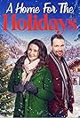 Shannon Elizabeth and Daniel Cudmore in A Home for the Holidays (2023)