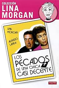 Alfredo Landa and Lina Morgan in Los pecados de una chica casi decente (1975)