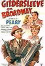 Billie Burke, Claire Carleton, and Harold Peary in Gildersleeve on Broadway (1943)