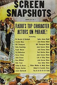 Primary photo for Screen Snapshots No. 1: Radio Characters Primary photo for Screen Snapshots No. 1: Radio Characters