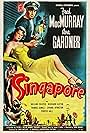 Ava Gardner and Fred MacMurray in Singapur (1947)