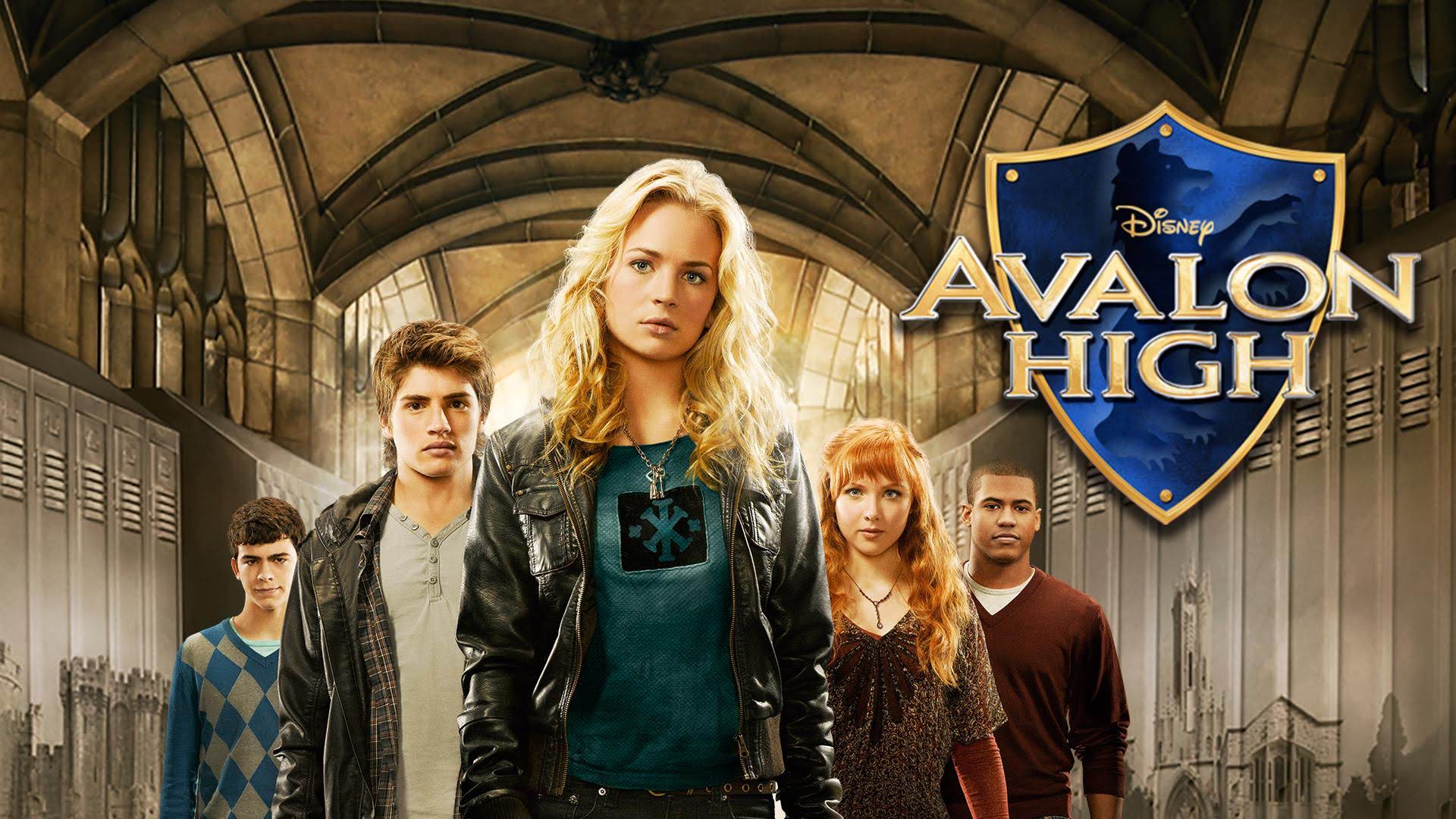 Molly C. Quinn, Britt Robertson, Gregg Sulkin, and Joey Pollari in Avalon High (2010)