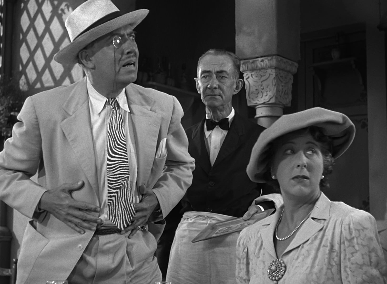 Gerald Oliver Smith and Norma Varden in Casablanca (1942)