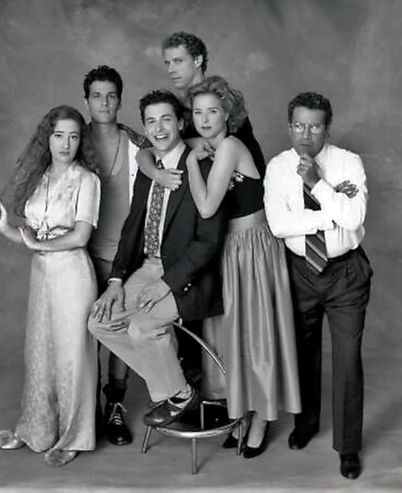 Téa Leoni, Robert Bauer, Marcus Giamatti, Clea Lewis, Corey Parker, and Michael Tucci in Flying Blind (1992)