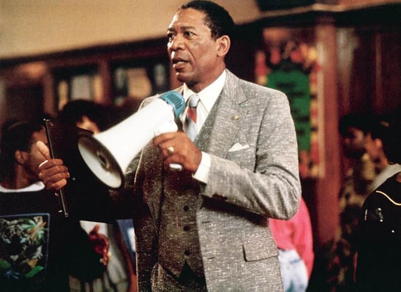 Morgan Freeman in Lean on Me (1989)