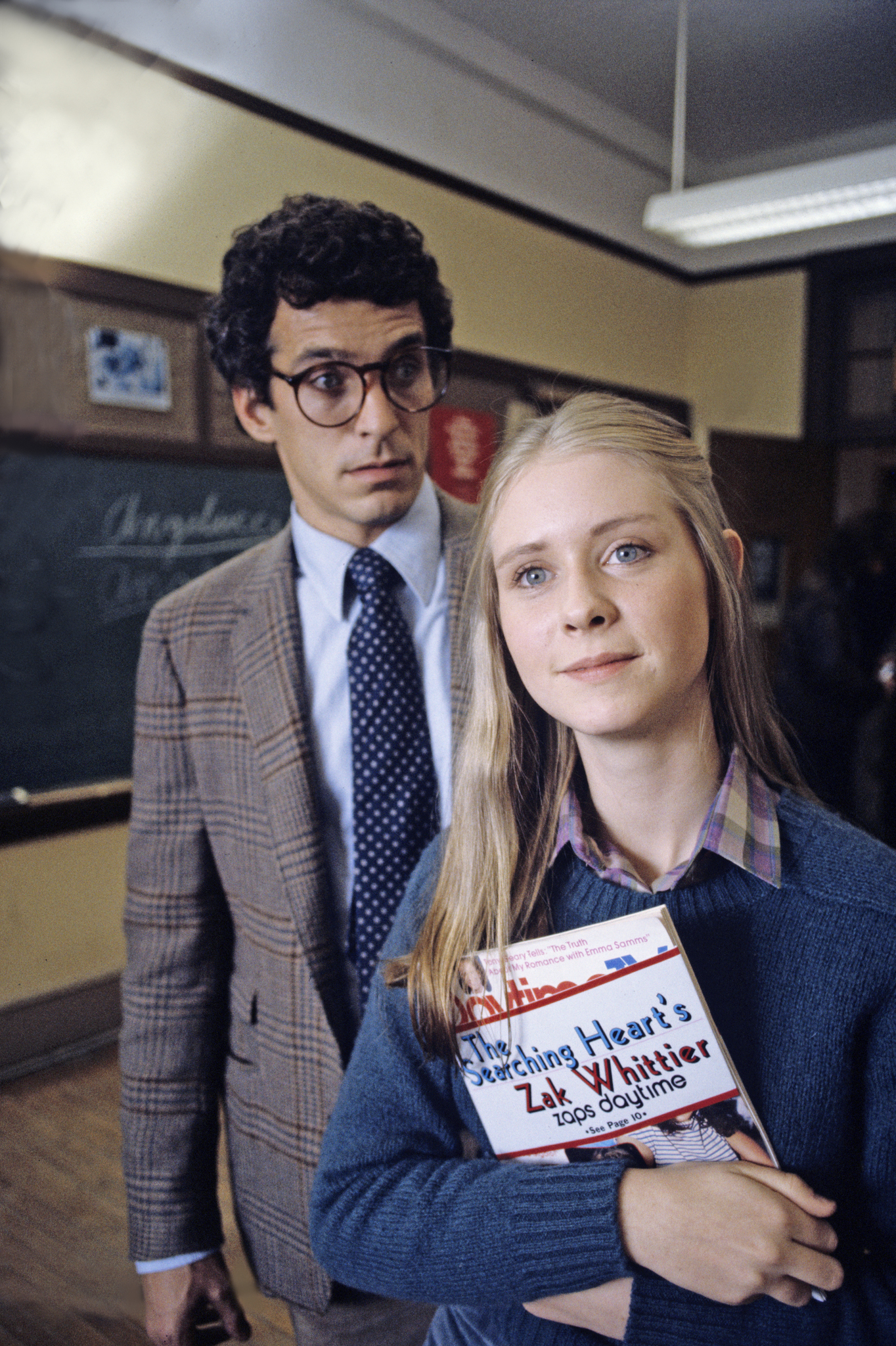 Mark La Mura and Cynthia Nixon in ABC Afterschool Specials (1972)