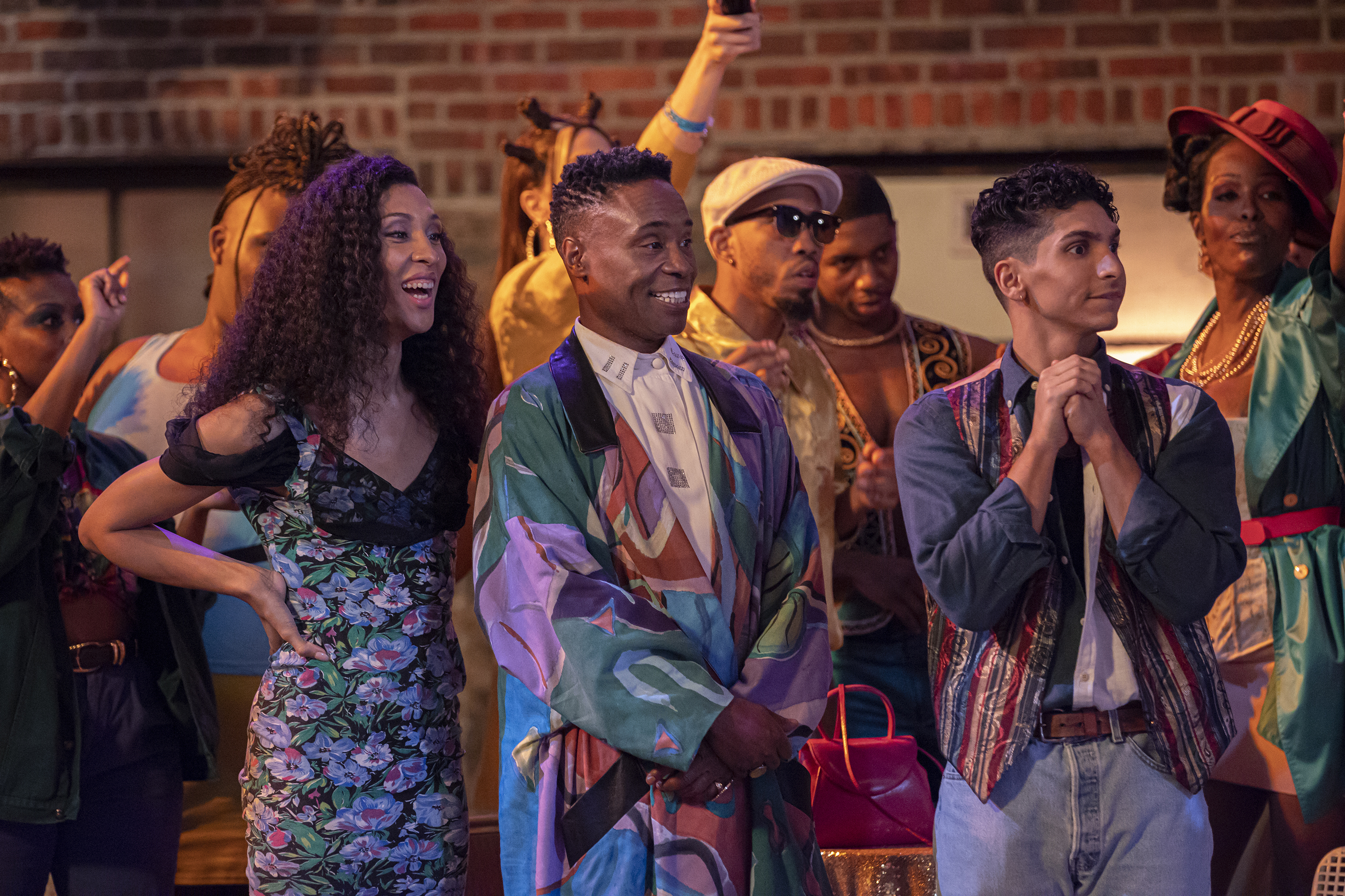 Billy Porter, Michaela Jaé (MJ) Rodriguez, and Angel Bismark in Pose (2018)