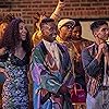 Billy Porter, Michaela Jaé (MJ) Rodriguez, and Angel Bismark in Pose (2018)