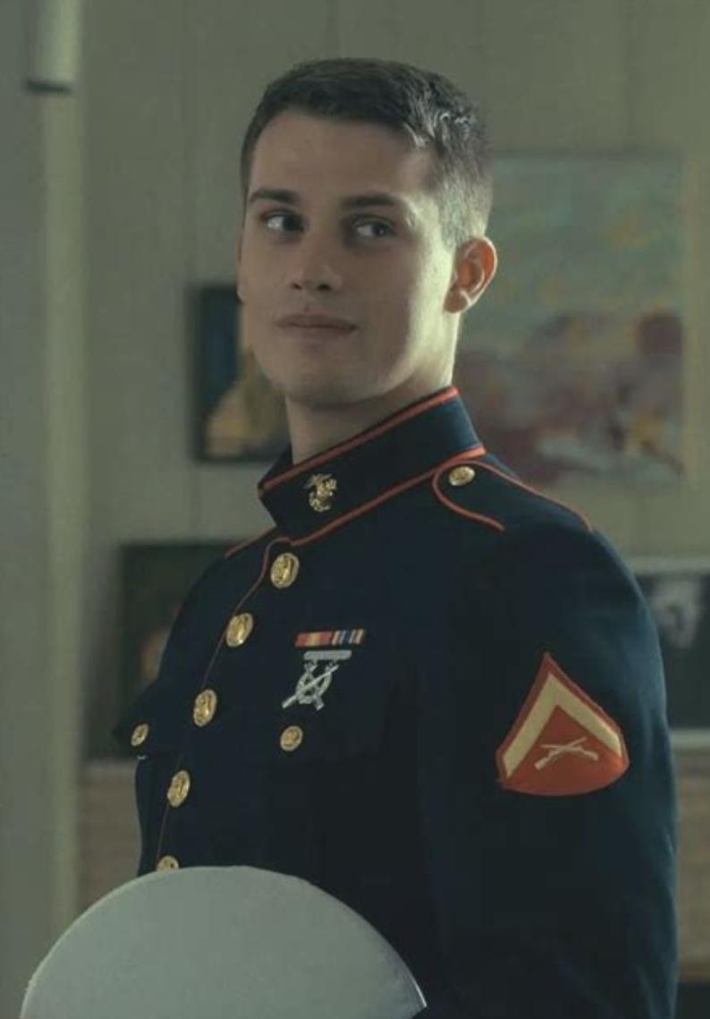 Nicholas Galitzine in Purple Hearts (2022)