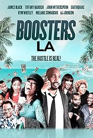 Kym Whitley, James Black, Earthquake, Anthony Johnson, John Witherspoon, Melanie Comarcho, Tiffany Haddish, Yvette Obiefule, and Boogie B. Montrell in Boosters LA (2022)