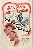 Jack Benny and Ann Sheridan in George Washington Slept Here (1942)