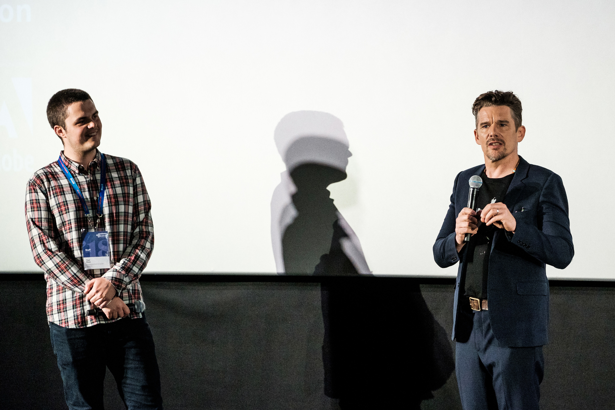 Ethan Hawke at an event for First Reformed (2017)