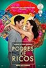 Constance Wu and Henry Golding in Podres de Ricos (2018)