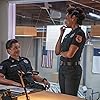 Rob Lowe and Gina Torres in 9-1-1: Lone Star (2020)