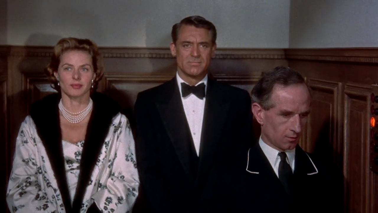 Ingrid Bergman, Cary Grant, and Eric Francis in Indiscreet (1958)