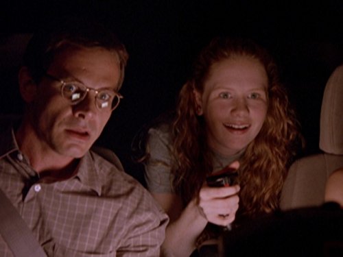 Peter Scolari and Hillary Tuck in Honey, I Shrunk the Kids: The TV Show (1997)