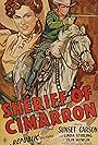 Sunset Carson and Linda Stirling in Sheriff of Cimarron (1945)