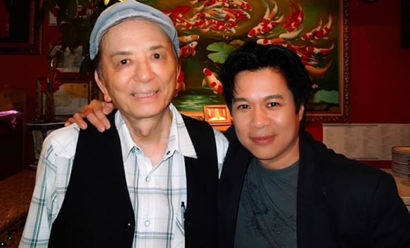 James Hong and Chi Muoi Lo at dinner.