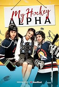 Ryan Winn, Grace Woods Swanson, and Nicolas James Wilson in My Hockey Alpha (2024)