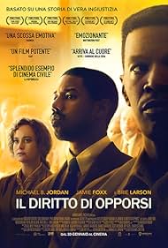 Jamie Foxx, Michael B. Jordan, and Brie Larson in Il diritto di opporsi (2019)