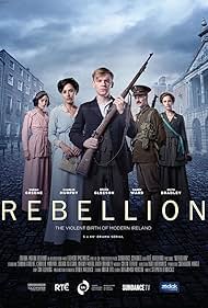 Barry Ward, Ruth Bradley, Brian Gleeson, Sarah Greene, and Charlie Murphy in Rebellion (2016)