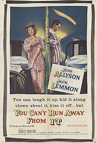 Jack Lemmon and June Allyson in You Can't Run Away from It (1956)