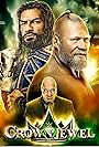 Paul Heyman, Brock Lesnar, and Joe Anoa'i in WWE Crown Jewel (2021)