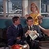 Barbara Eden, Larry Hagman, and Bill Daily in I Dream of Jeannie (1965)