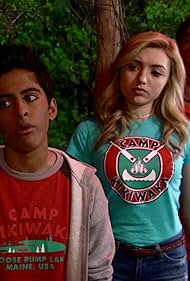 Peyton List, Karan Brar, and Kevin Quinn in Bunk'd (2015)