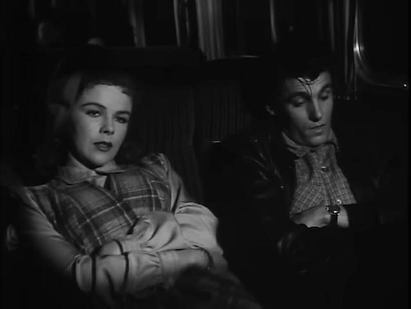 Keefe Brasselle and Sally Forrest in Not Wanted (1949)