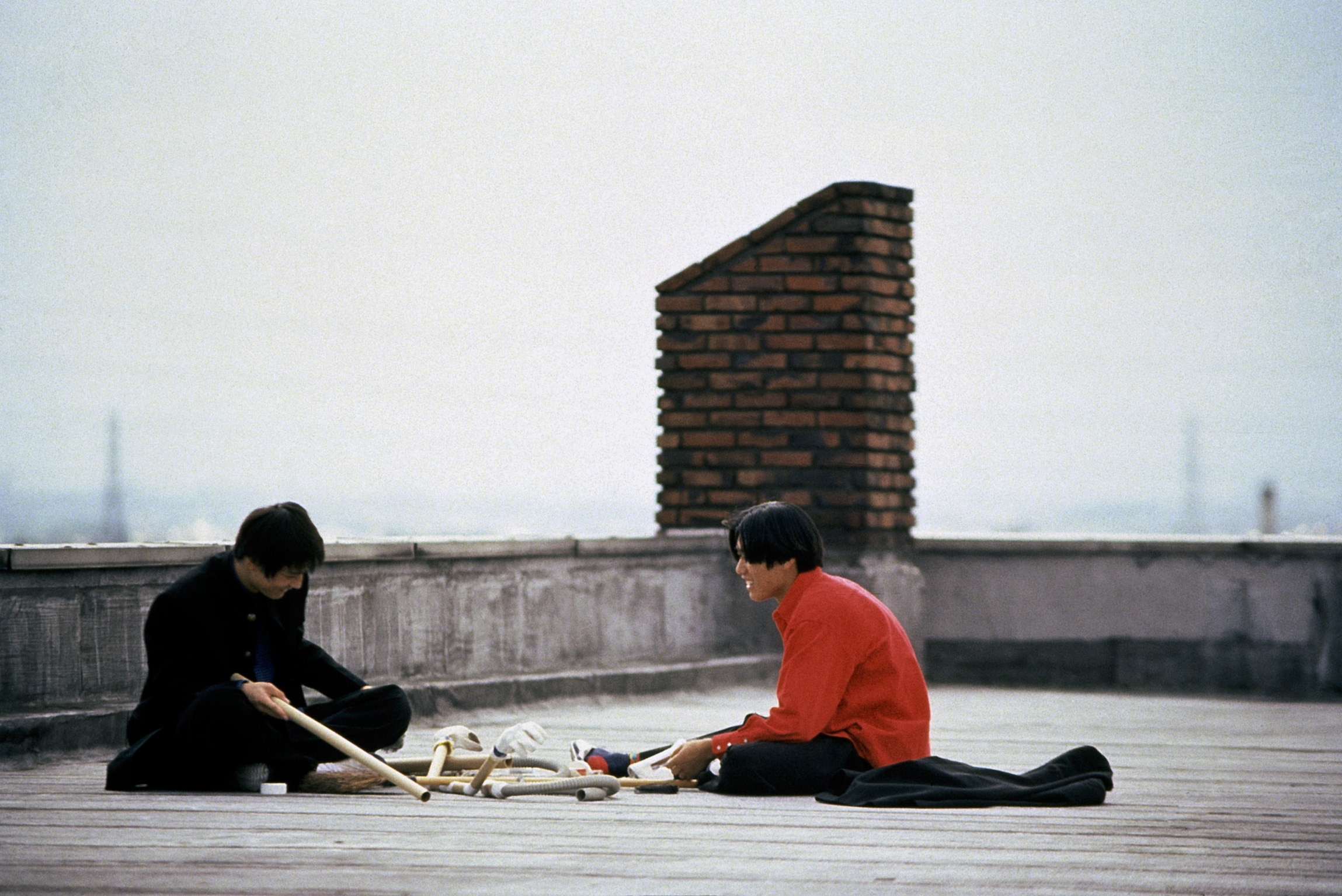 Masanobu Andô and Ken Kaneko in Kids Return (1996)