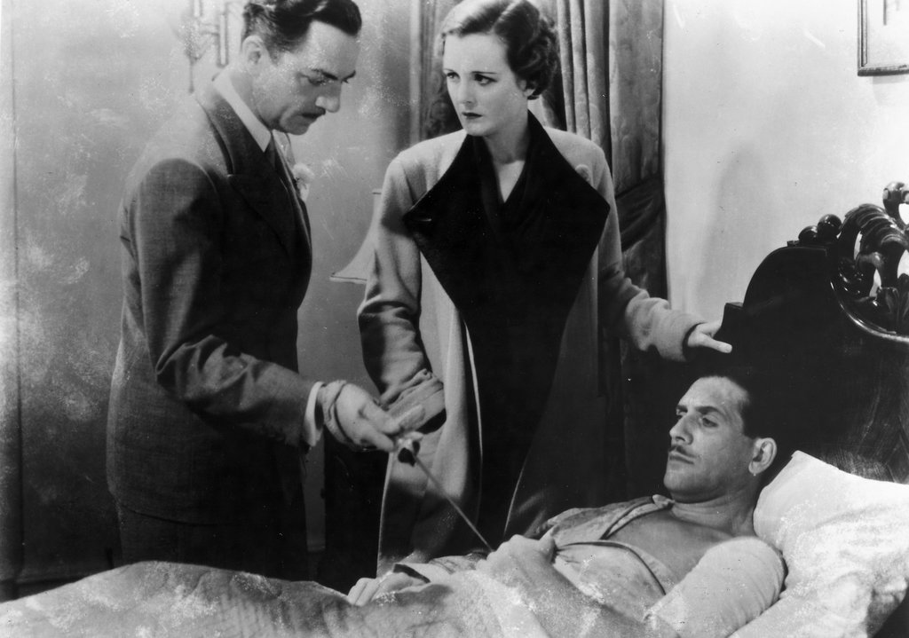 Mary Astor, William Powell, and Paul Cavanagh in Meurtre au chenil (1933)