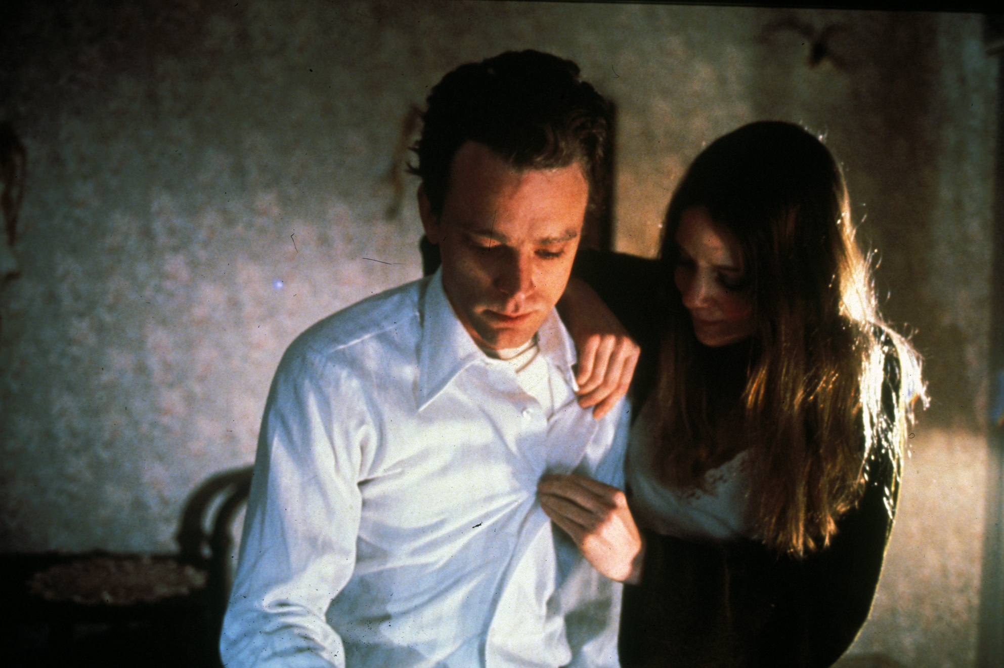 Brad Dourif and Amy Wright in Wise Blood (1979)