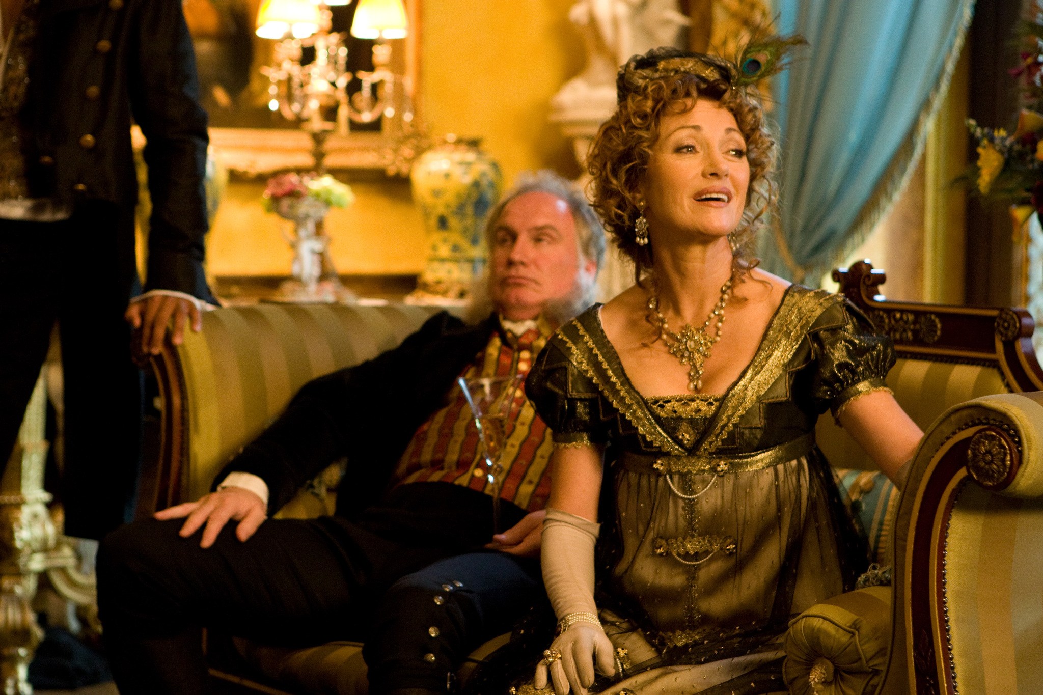 Jane Seymour and Rupert Vansittart in Austenland (2013)