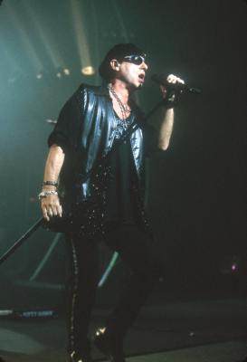 Klaus Meine and Scorpions