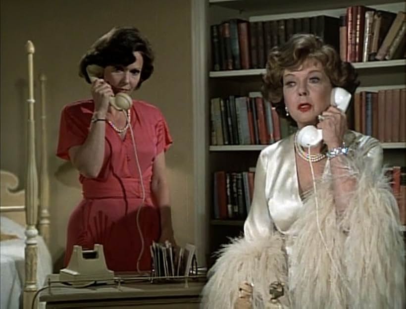 Susan Strasberg and Ida Lupino in Ellery Queen (1975)